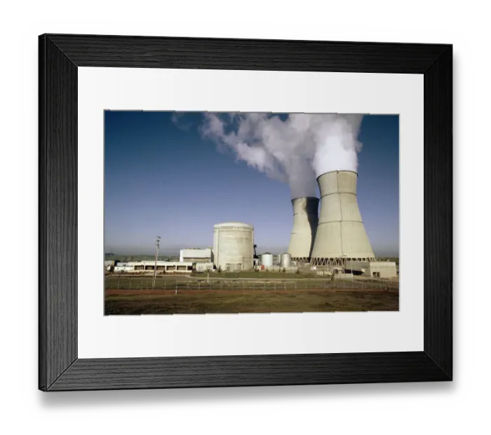 Framed Print : Rancho Seco Nuclear Power Plant Framed Print : Rancho Seco Nuclear Power Plant