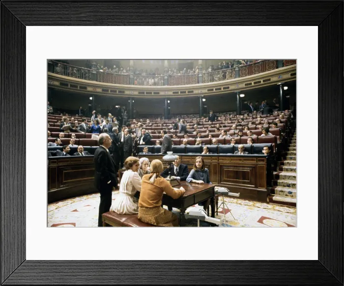 Framed Print : Parliament In Session, Spain Framed Print : Parliament In Session, Spain