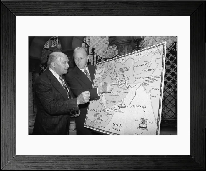 Framed Print : Thor Heyerdahl Showing Route On Map Framed Print : Thor Heyerdahl Showing Route On Map