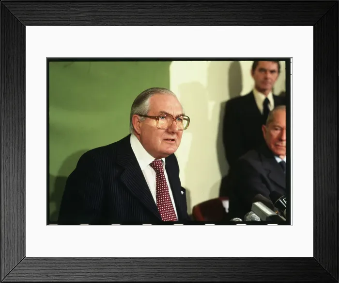 Framed Print : James Callaghan with Colleagues Framed Print : James Callaghan with Colleagues