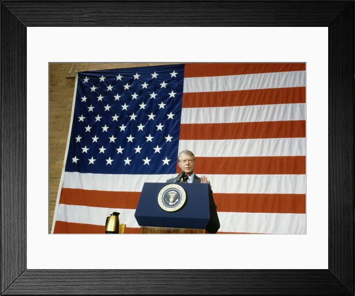 Framed Print : President Carter Framed Print : President Carter