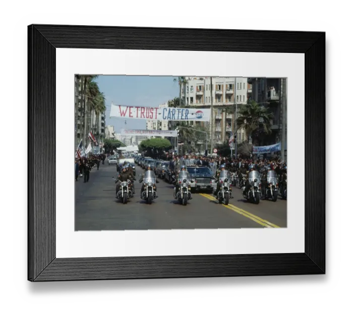 Framed Print : US President Jimmy Carter In Egypt Framed Print : US President Jimmy Carter In Egypt