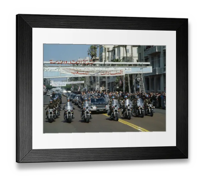 Framed Print : US President Jimmy Carter In Egypt Framed Print : US President Jimmy Carter In Egypt