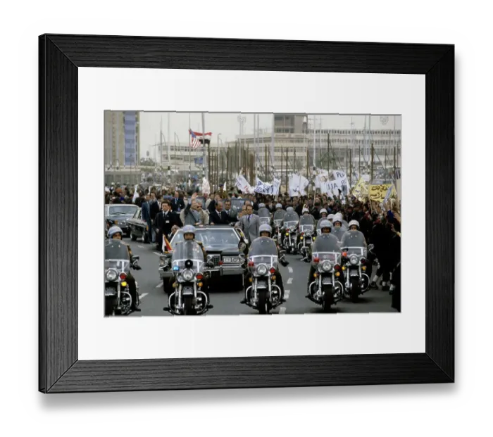 Framed Print : President Carter In Egypt Framed Print : President Carter In Egypt