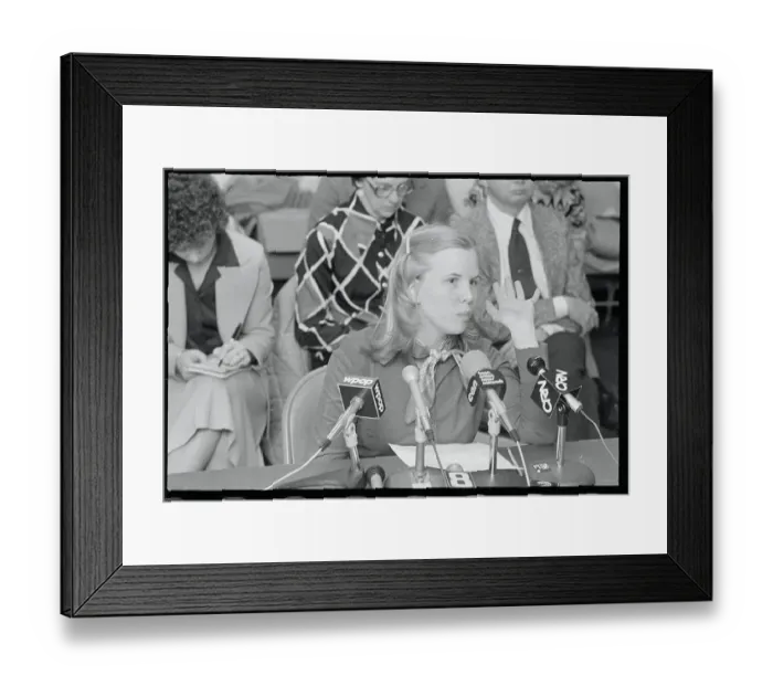 Framed Print : The Helander Family at Legislative Committee Hearing Framed Print : The Helander Family at Legislative Committee Hearing