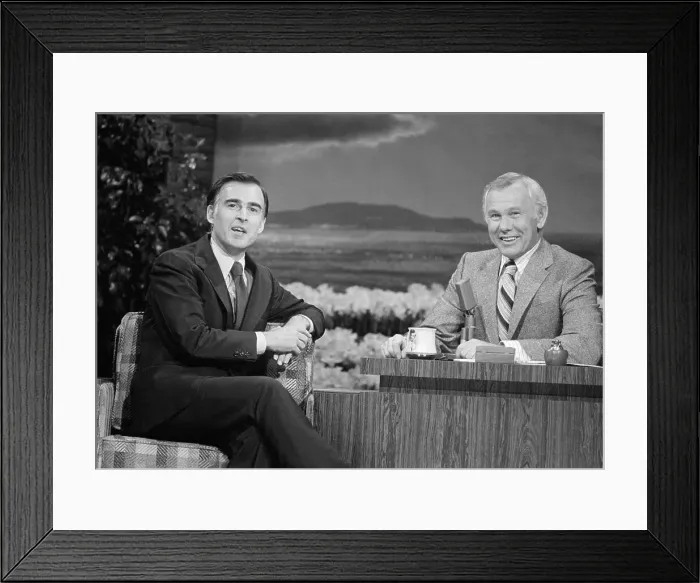 Framed Print : Governor Jerry Brown on Tonight Show Framed Print : Governor Jerry Brown on Tonight Show