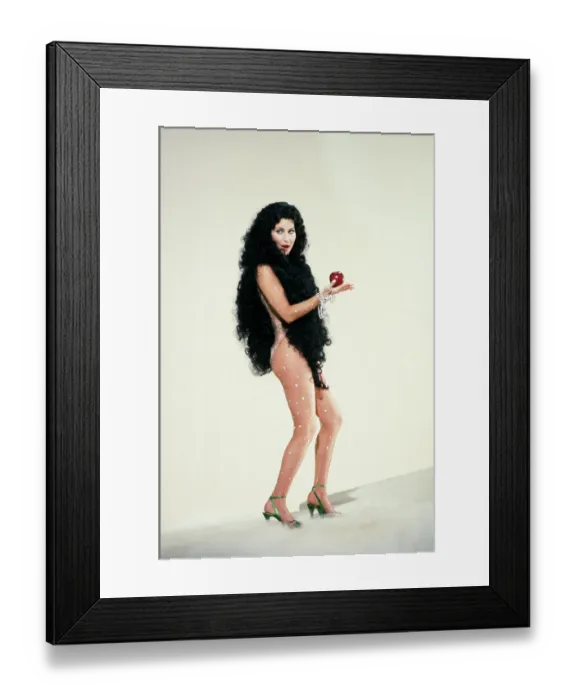 Framed Print : Cher Portraying Eve Framed Print : Cher Portraying Eve