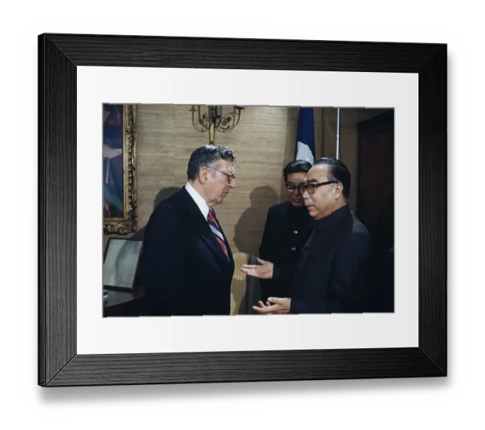 Framed Print : Leonard Woodcock Framed Print : Leonard Woodcock