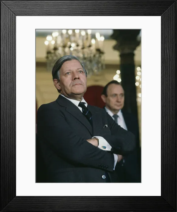 Framed Print : Helmut Schmidt Framed Print : Helmut Schmidt