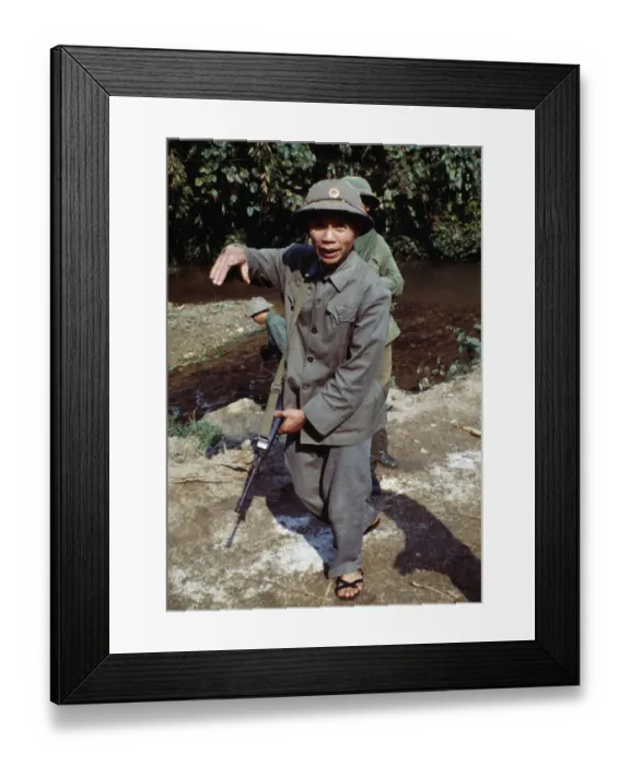 Framed Print : Vietnamese Soldiers Framed Print : Vietnamese Soldiers