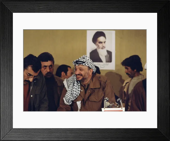 Framed Print : Yasser Arafat Framed Print : Yasser Arafat