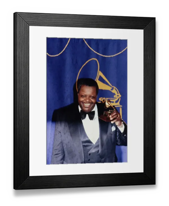 Framed Print : Oscar Peterson Framed Print : Oscar Peterson