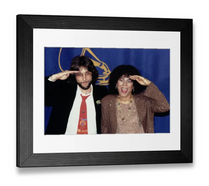 Framed Print : Steve Bishop And Minnie Ripperton Framed Print : Steve Bishop And Minnie Ripperton
