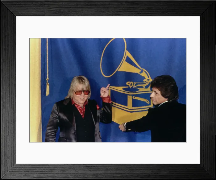 Framed Print : Paul Williams And Frankie Valli Framed Print : Paul Williams And Frankie Valli