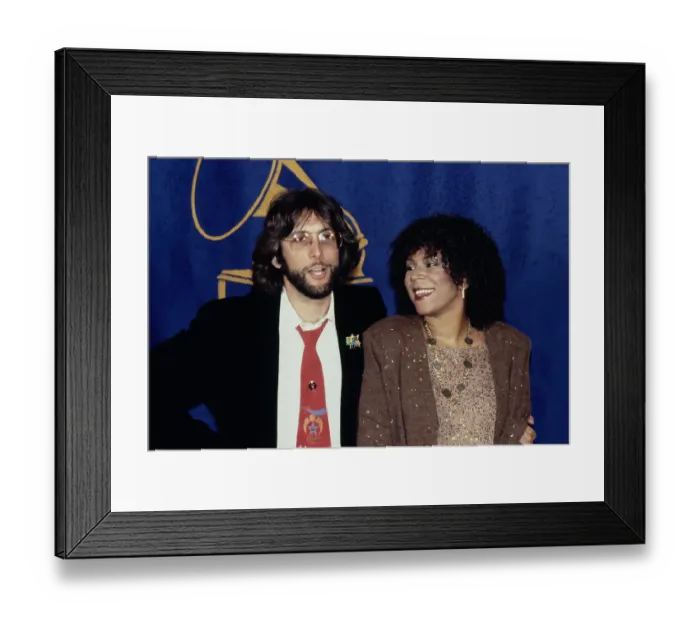 Framed Print : Steve Bishop And Minnie Ripperton Framed Print : Steve Bishop And Minnie Ripperton