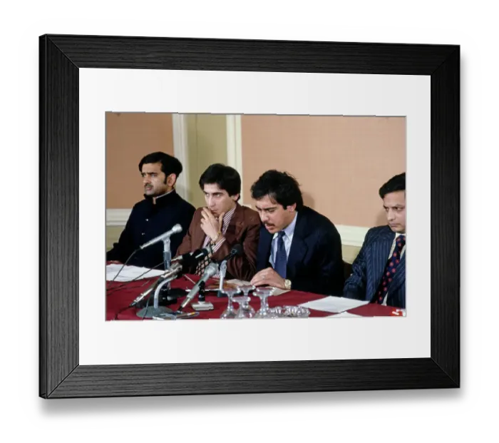 Framed Print : Mir Murtaza And Shahnawaz Bhutto Framed Print : Mir Murtaza And Shahnawaz Bhutto