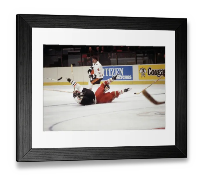 Framed Print : NHL All Stars Vs USSR Framed Print : NHL All Stars Vs USSR