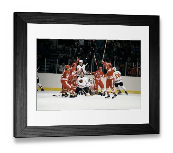 Framed Print : USSR Vs NHL All-Stars, Challenge Cup Framed Print : USSR Vs NHL All-Stars, Challenge Cup