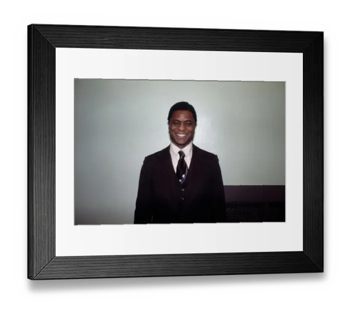 Framed Print : Irv Cross. Retired American football player Irv Cross Framed Print : Irv Cross. Retired American football player Irv Cross