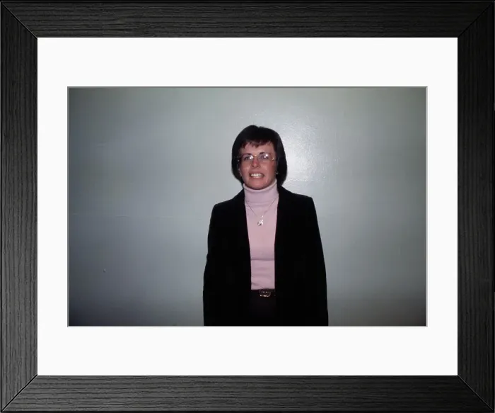 Framed Print : Billie Jean King Framed Print : Billie Jean King