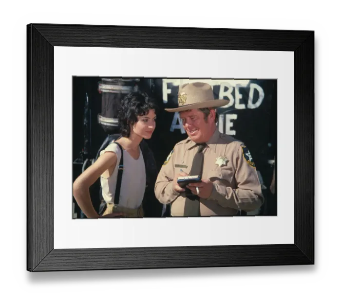 Framed Print : Billy Carter and Annie Potts Framed Print : Billy Carter and Annie Potts