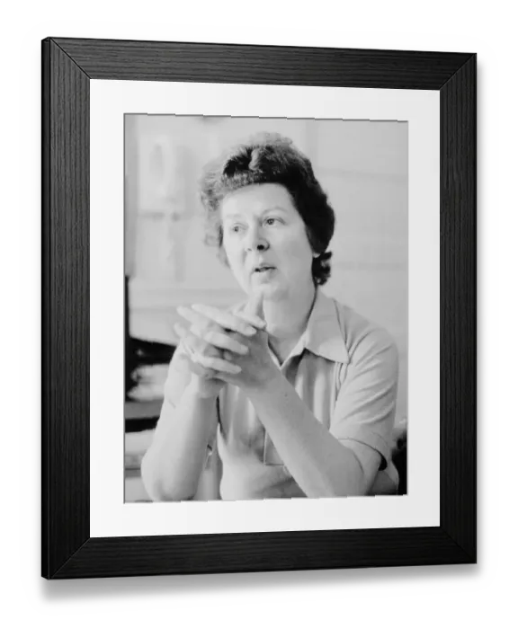 Framed Print : Former Government Witness and Suspect Sitting With Her Hands Clasped Framed Print : Former Government Witness and Suspect Sitting With Her Hands Clasped