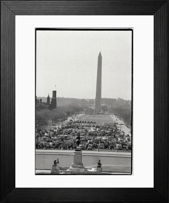 Framed Print : Farmers Park Tractors On Mall Area Framed Print : Farmers Park Tractors On Mall Area
