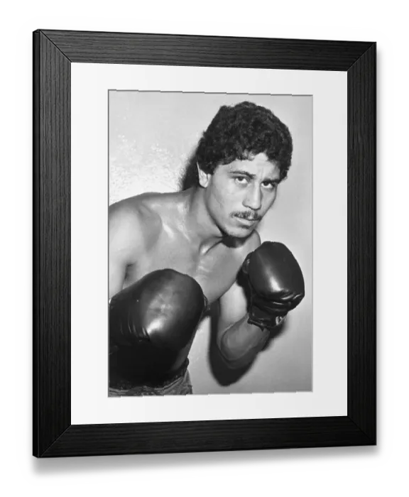 Framed Print : Boxer Wilfredo Gomez Framed Print : Boxer Wilfredo Gomez