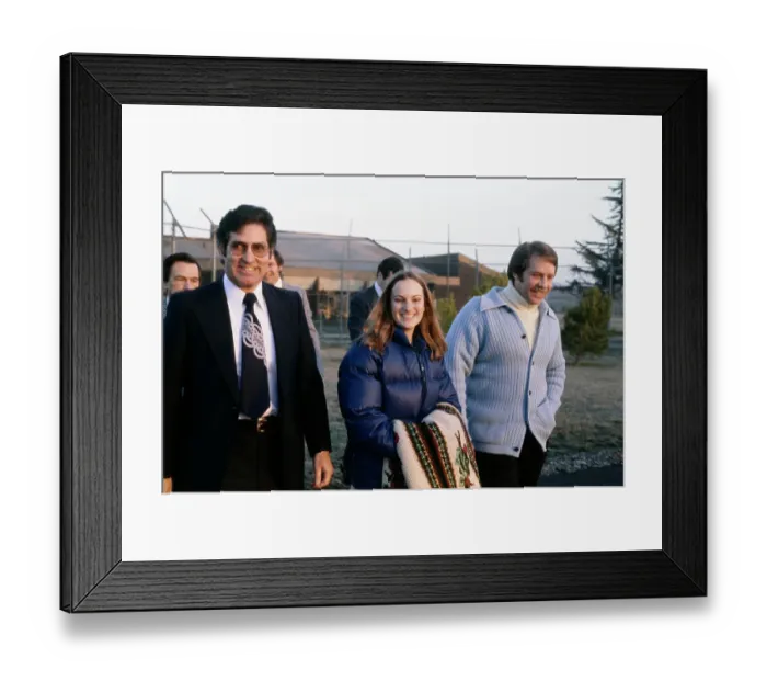 Framed Print : Patricia Hearst Released Framed Print : Patricia Hearst Released