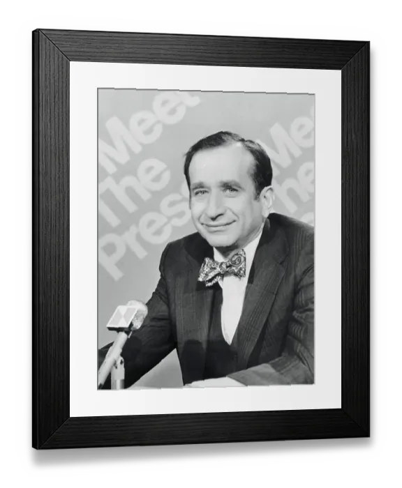 Framed Print : Portrait of David W Belin Framed Print : Portrait of David W Belin