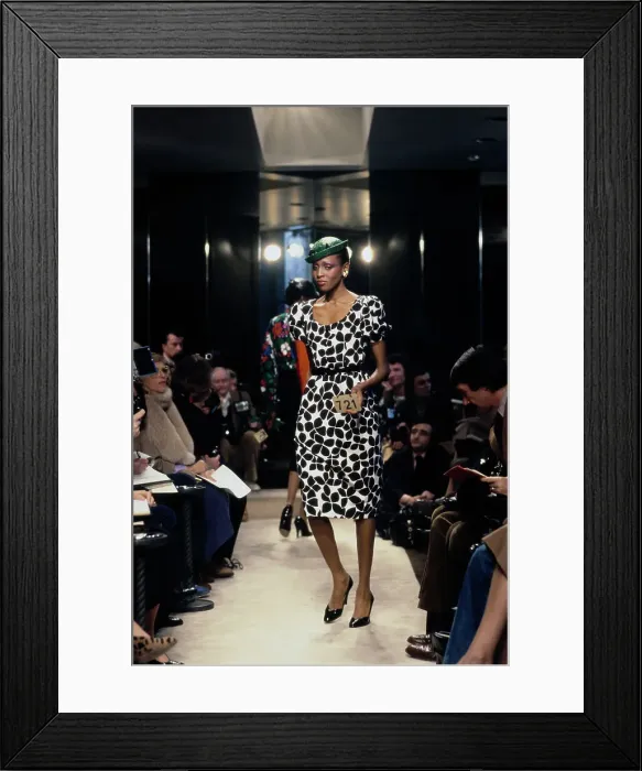 Framed Print : Chanel 1979 Spring-Summer Fashion Show Framed Print : Chanel 1979 Spring-Summer Fashion Show