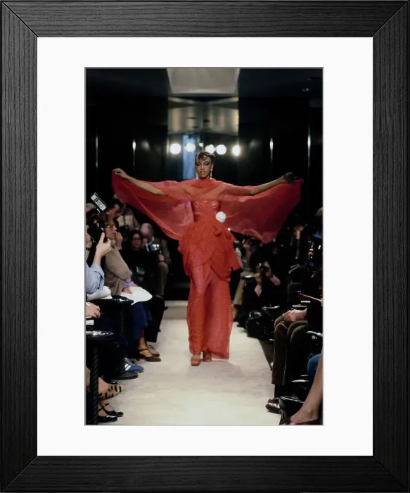 Framed Print : Chanel 1979 Spring-Summer Fashion Show