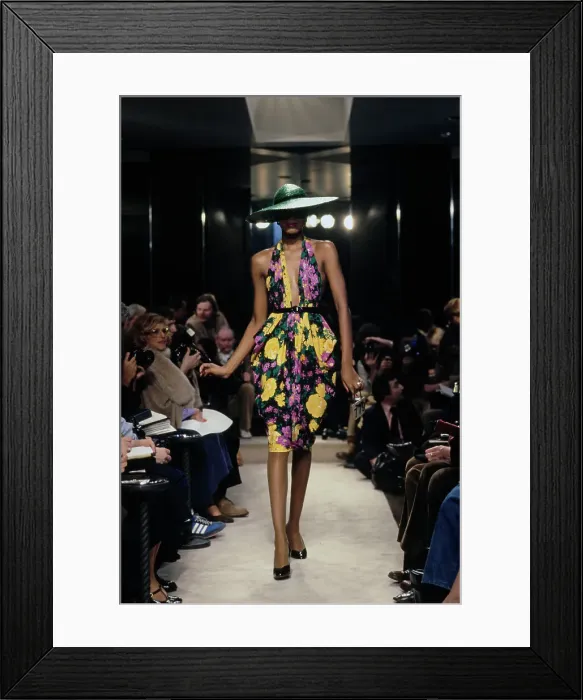 Framed Print : Chanel 1979 Spring-Summer Fashion Show Framed Print : Chanel 1979 Spring-Summer Fashion Show