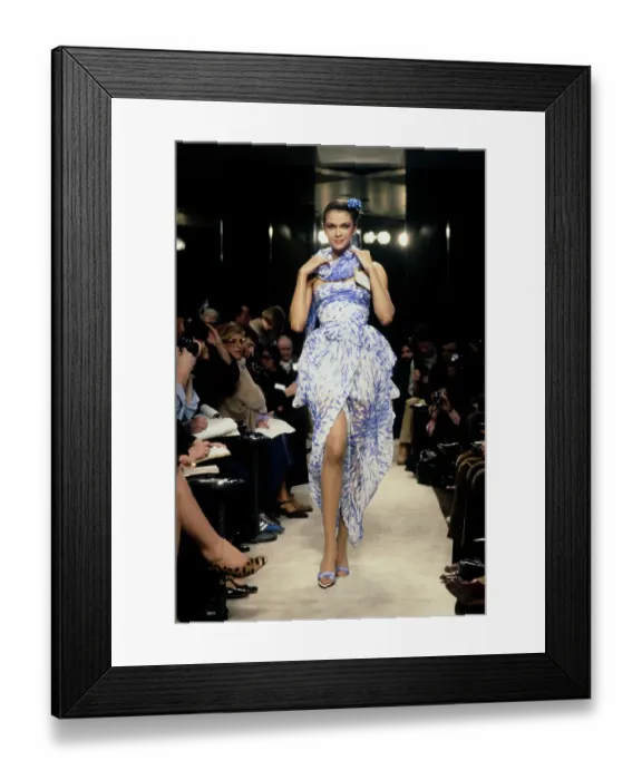 Framed Print : Chanel 1979 Spring-Summer Fashion Show Framed Print : Chanel 1979 Spring-Summer Fashion Show