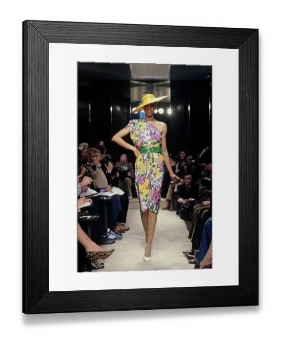 Framed Print : Chanel 1979 Spring-Summer Fashion Show Framed Print : Chanel 1979 Spring-Summer Fashion Show