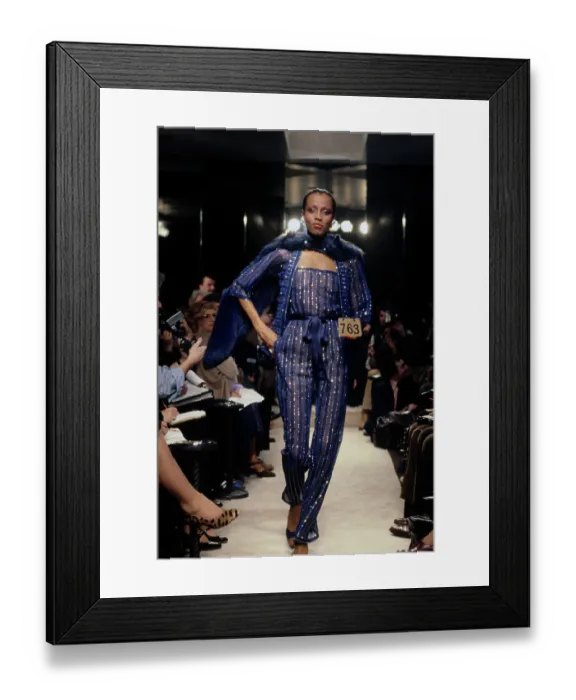 Framed Print : Chanel 1979 Spring-Summer Fashion Show Framed Print : Chanel 1979 Spring-Summer Fashion Show