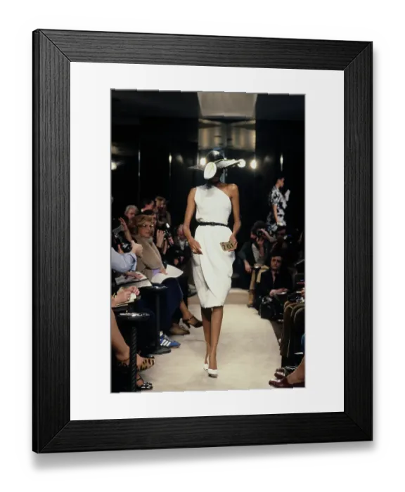 Framed Print : Chanel 1979 Spring-Summer Fashion Show Framed Print : Chanel 1979 Spring-Summer Fashion Show