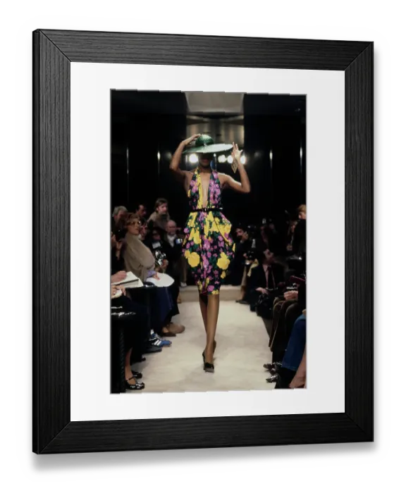 Framed Print : Chanel 1979 Spring-Summer Fashion Show Framed Print : Chanel 1979 Spring-Summer Fashion Show
