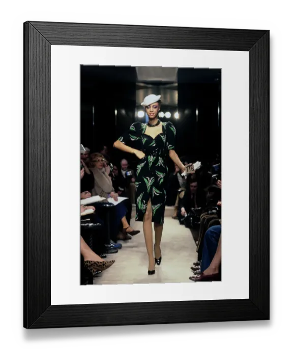 Framed Print : Chanel 1979 Spring-Summer Fashion Show Framed Print : Chanel 1979 Spring-Summer Fashion Show