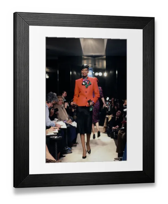 Framed Print : Chanel 1979 Spring-Summer Fashion Show Framed Print : Chanel 1979 Spring-Summer Fashion Show