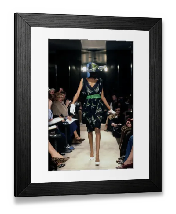 Framed Print : Chanel 1979 Spring-Summer Fashion Show Framed Print : Chanel 1979 Spring-Summer Fashion Show