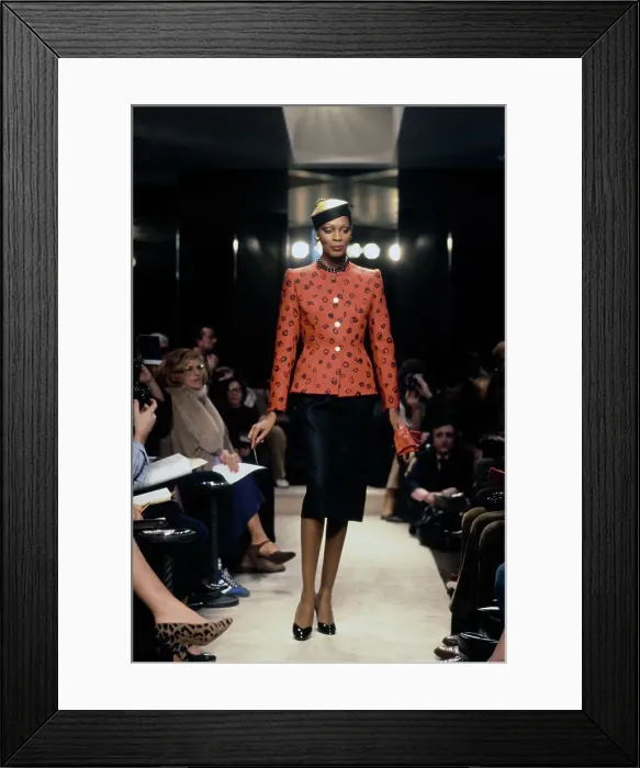 Framed Print : Chanel 1979 Spring-Summer Fashion Show Framed Print : Chanel 1979 Spring-Summer Fashion Show