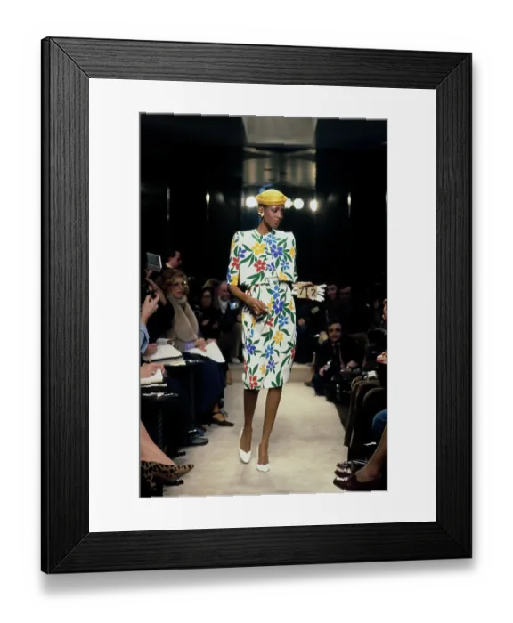 Framed Print : Chanel 1979 Spring-Summer Fashion Show Framed Print : Chanel 1979 Spring-Summer Fashion Show
