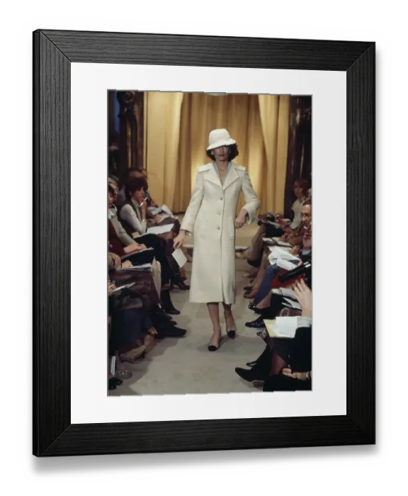 Framed Print : Chanel Fashion Show, Paris Framed Print : Chanel Fashion Show, Paris