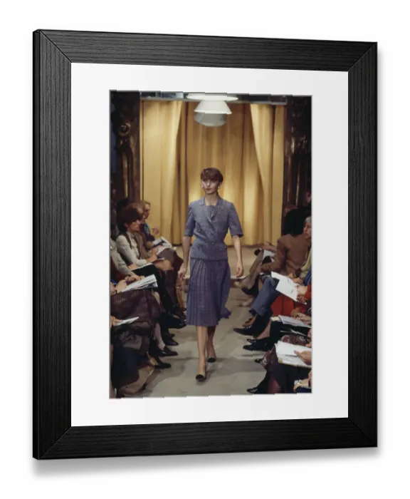 Framed Print : Chanel Fashion Show, Paris Framed Print : Chanel Fashion Show, Paris