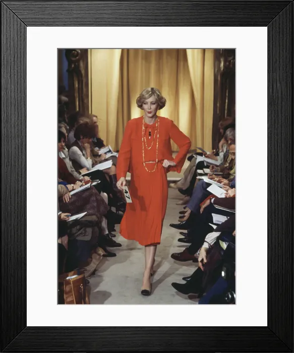 Framed Print : Chanel Fashion Show, Paris Framed Print : Chanel Fashion Show, Paris