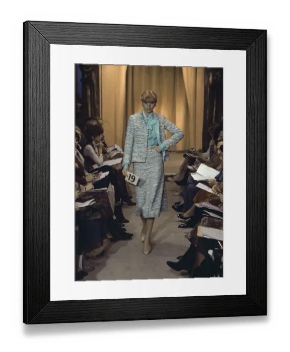 Framed Print : Chanel Fashion Show, Paris Framed Print : Chanel Fashion Show, Paris