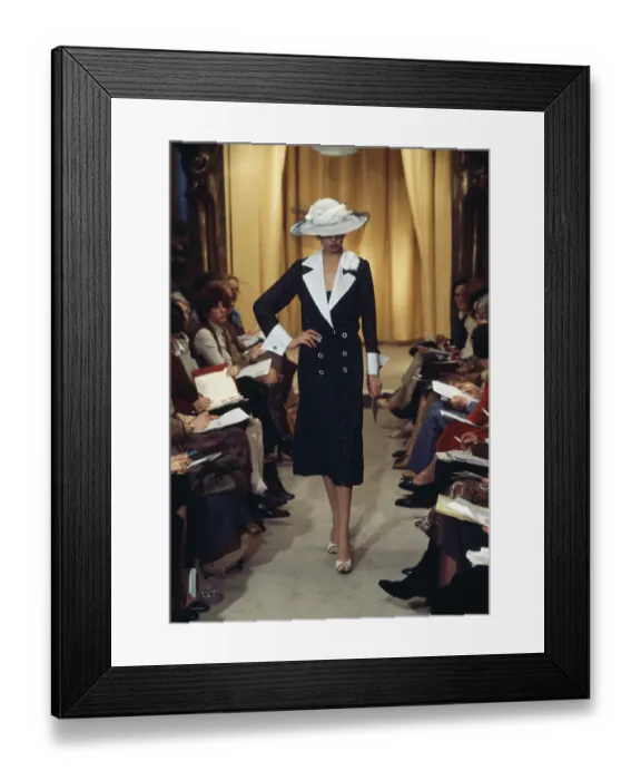 Framed Print : Chanel Fashion Show, Paris Framed Print : Chanel Fashion Show, Paris