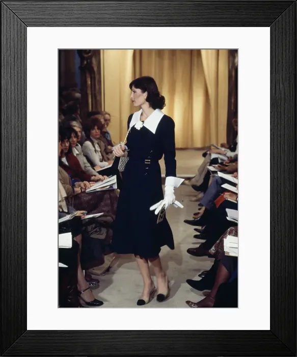 Framed Print : Chanel Fashion Show, Paris Framed Print : Chanel Fashion Show, Paris