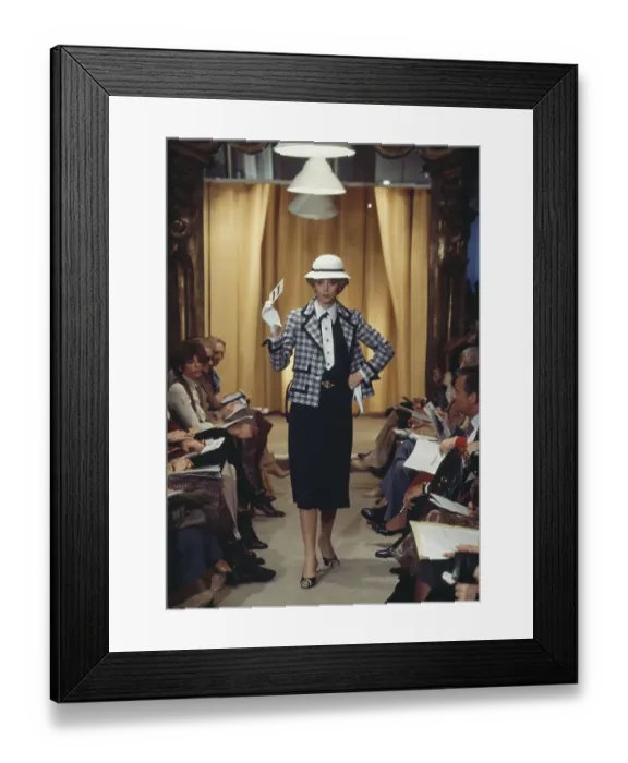 Framed Print : Chanel Fashion Show, Paris Framed Print : Chanel Fashion Show, Paris